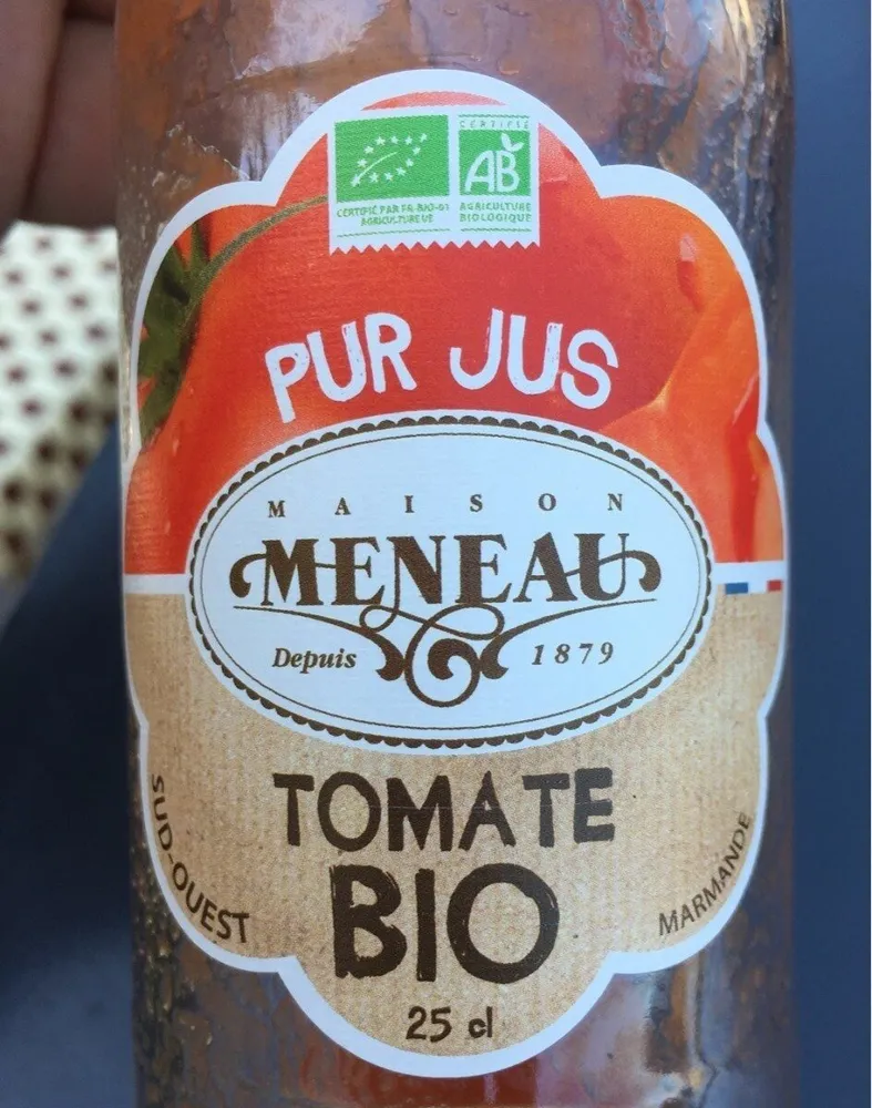 Pur jus tomate bio