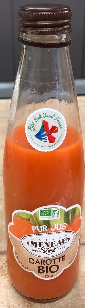 Pur jus de carotte Bio