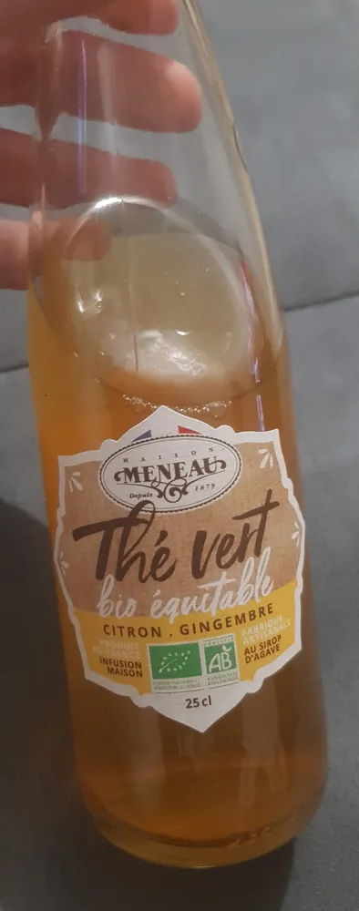 The vert citron gingembre