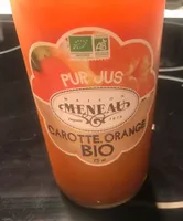 Jus de carotte orange bio
