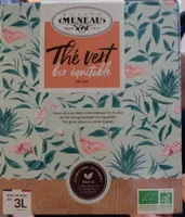 Thé vert bio équitable pêche