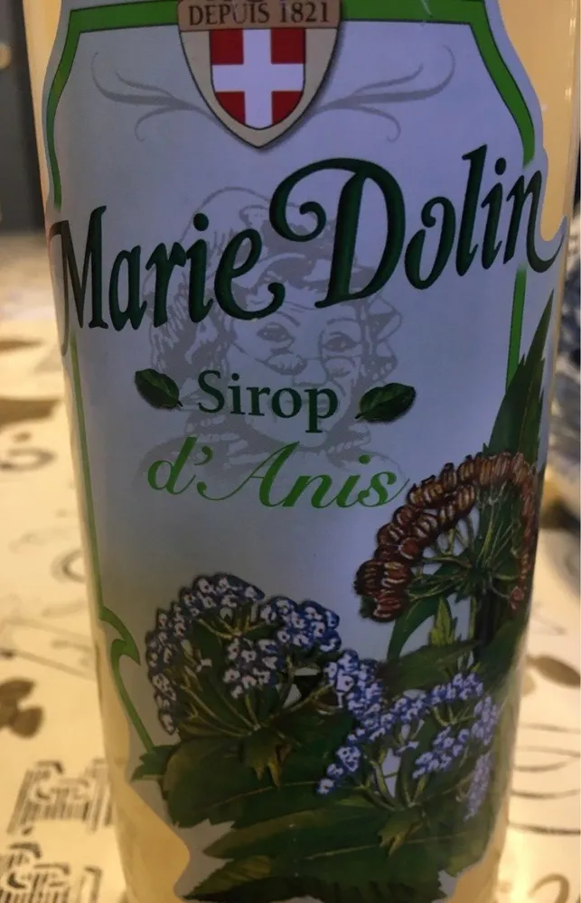 Sirop d'anis