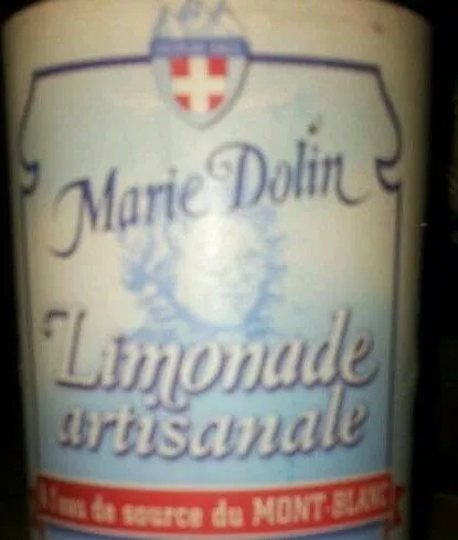 Limonade artisanale a l'eau de source du Mont Blanc