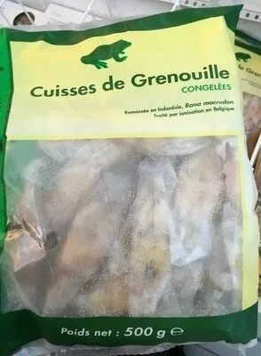 Cuisses de grenouille congelées