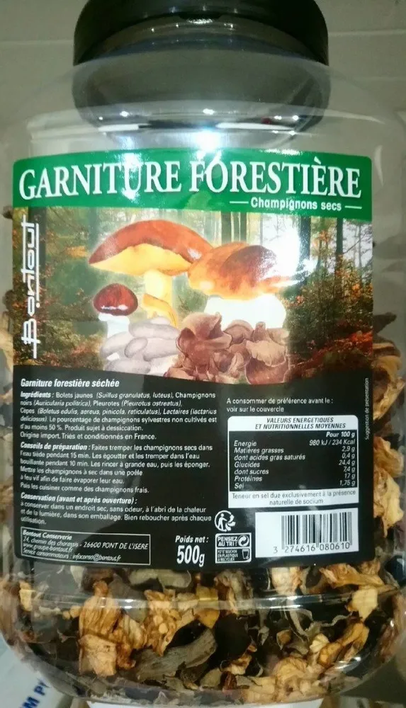 Garniture Forestière -Champion secs-