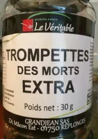Trompettes des morts séchées