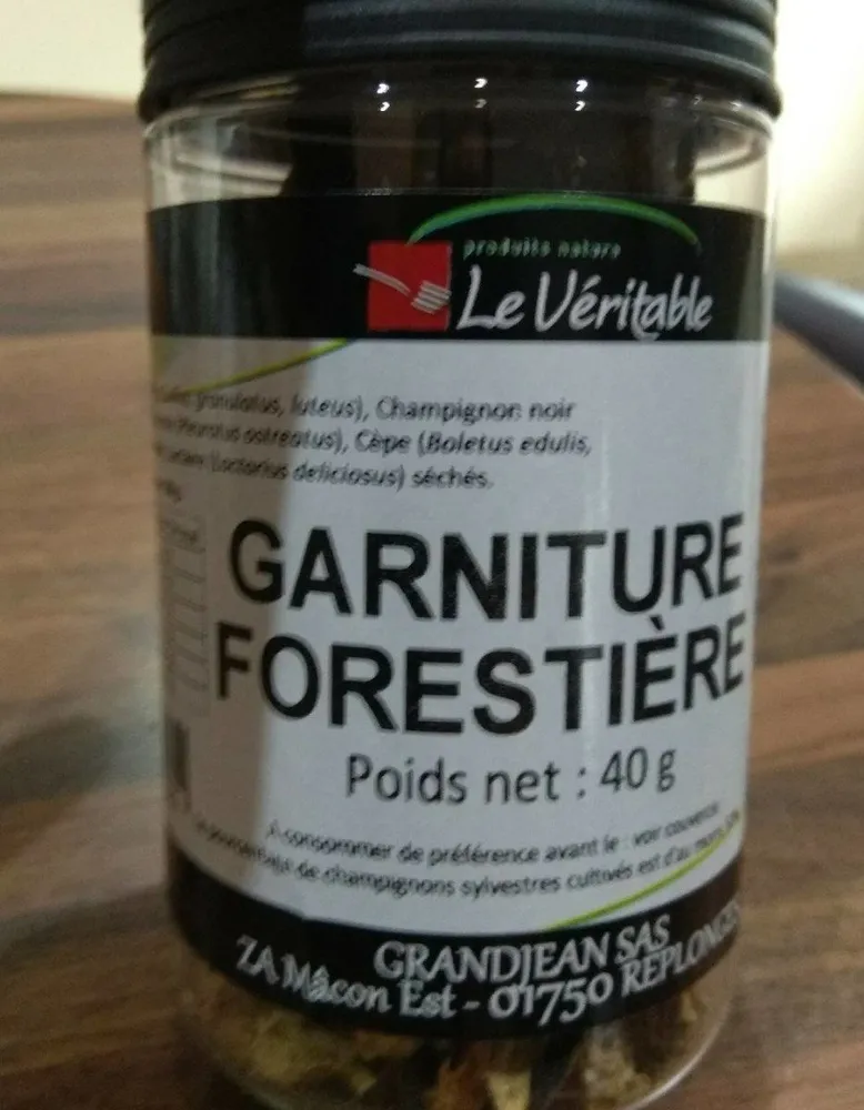 Garniture forestière