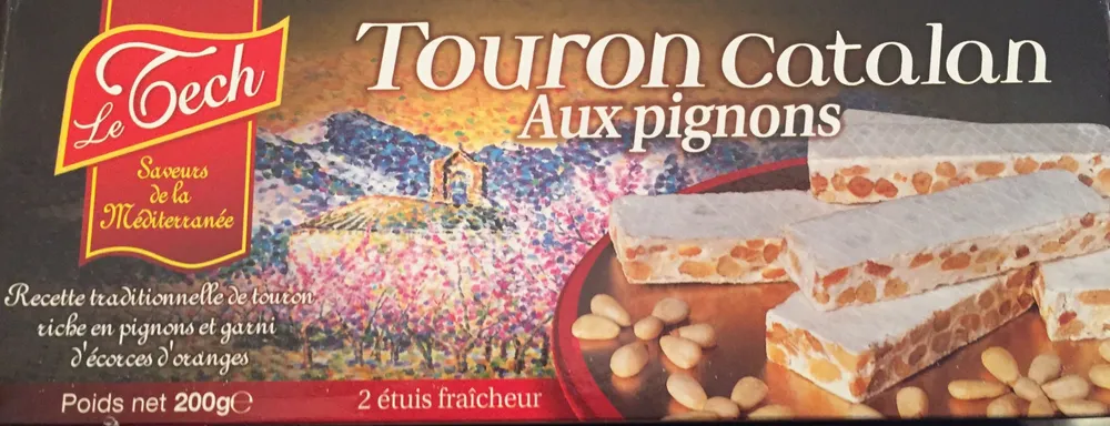 Touron catalan aux pignons
