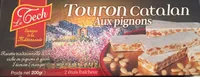 Touron catalan aux pignons