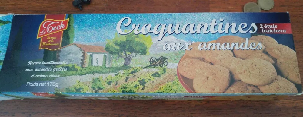 Croquantines aux amandes