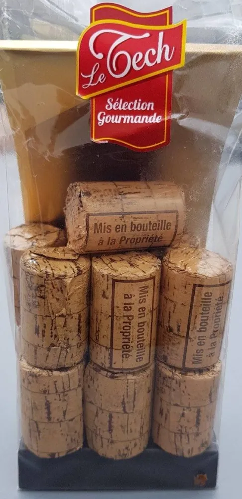 Bouchon chocolat noir praliné