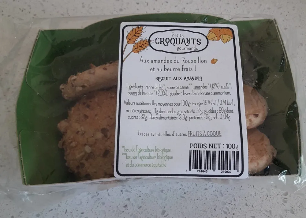 Biscuit aux amandes