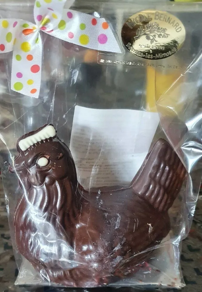 Poule en chocolat