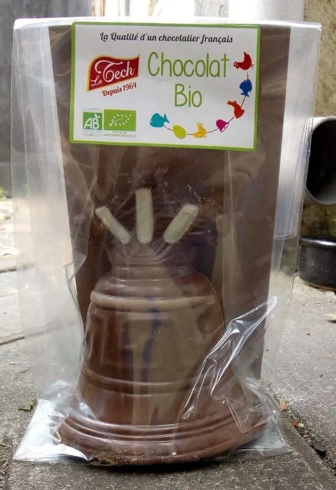 Cloche chocolat lait bio