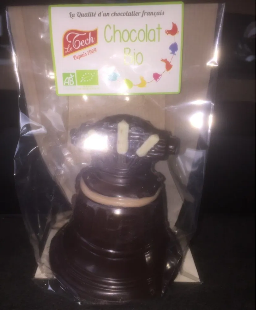 Cloche chocolat noir bio
