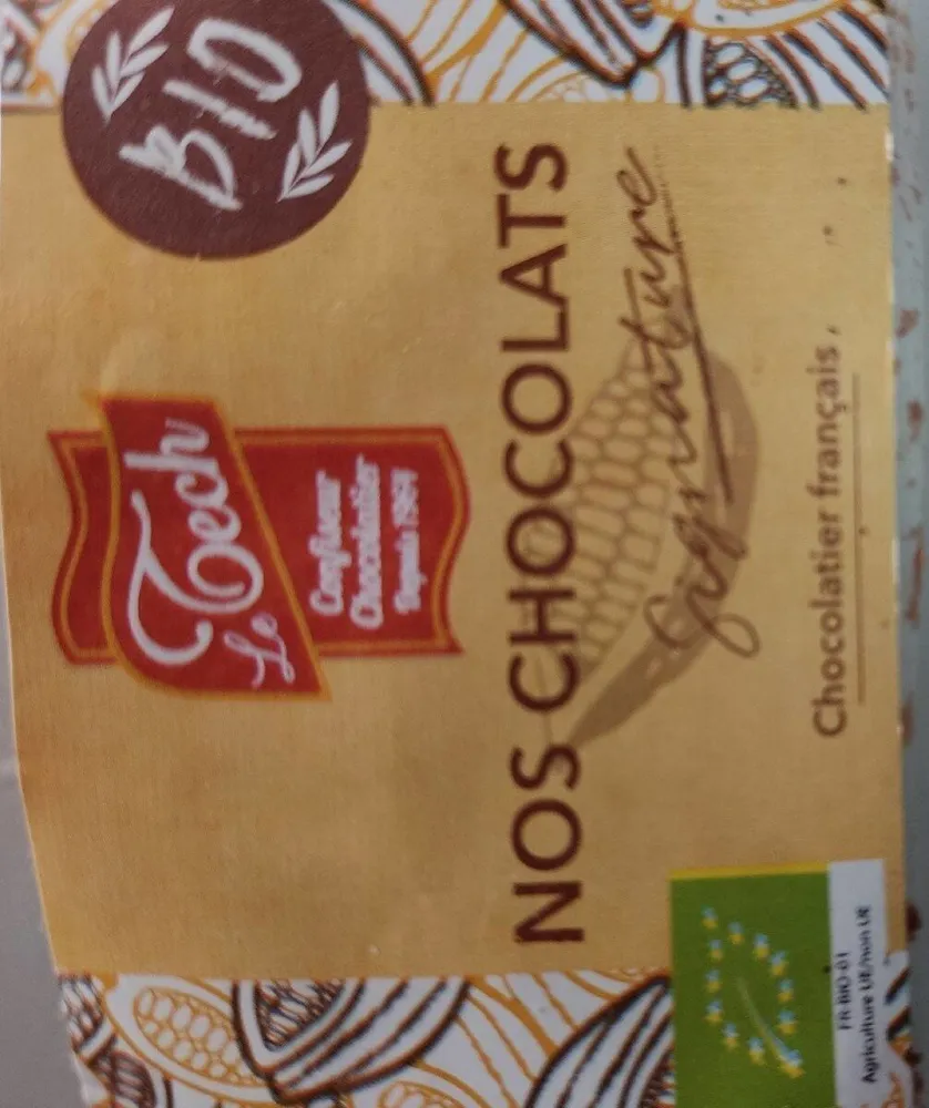 Nos chocolats signature