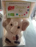 Éléphant chocolat blanc bio