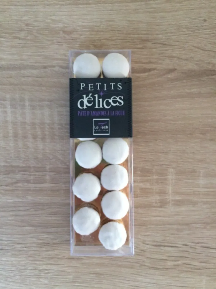 Pâte d'amandes à la figue
