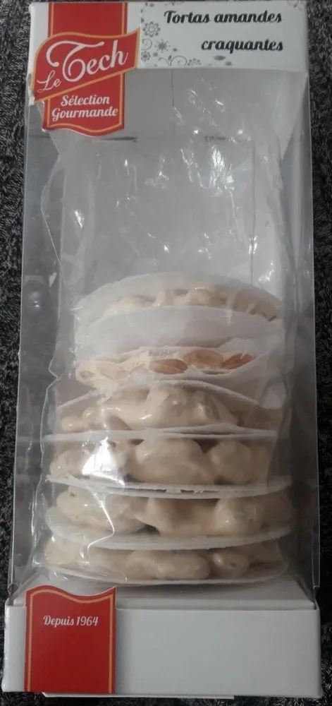 Le Tech Tortas amandes craquantes