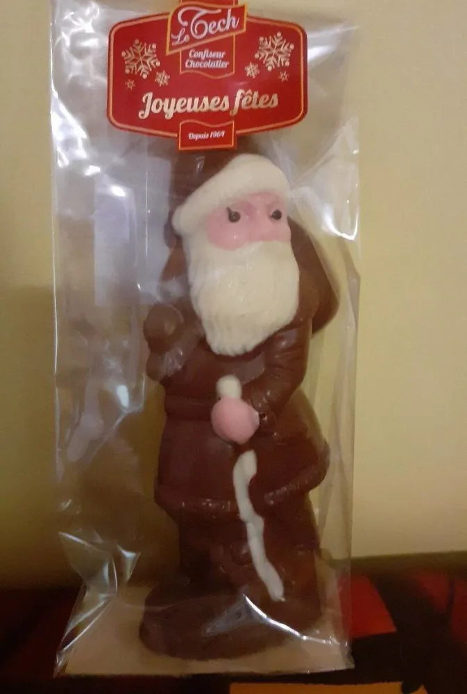 Père Noël en Chocolat Le Tech
