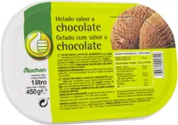 Helado sabor a chocolate