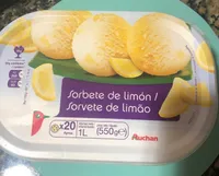 Sorbete de limón