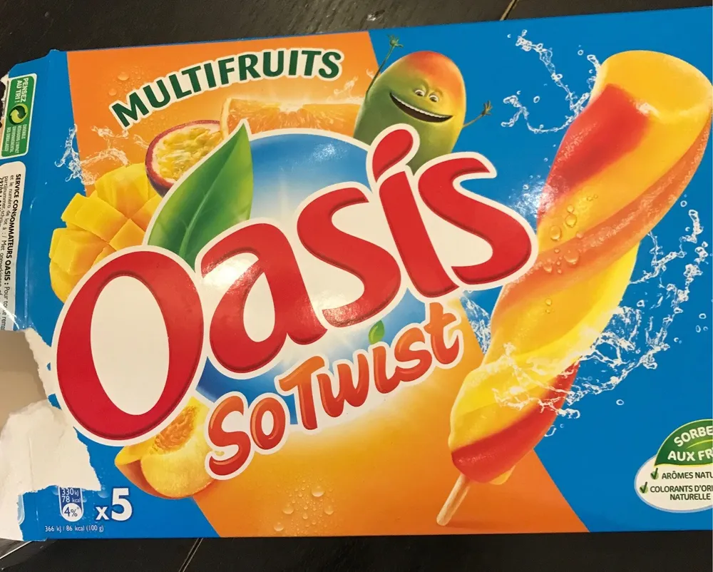 Batonnets glaces So Twist OASIS
