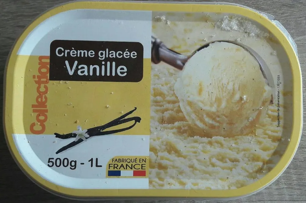 Crème glacée Vanille