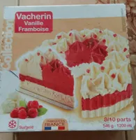 Vacherin vanillé framboise