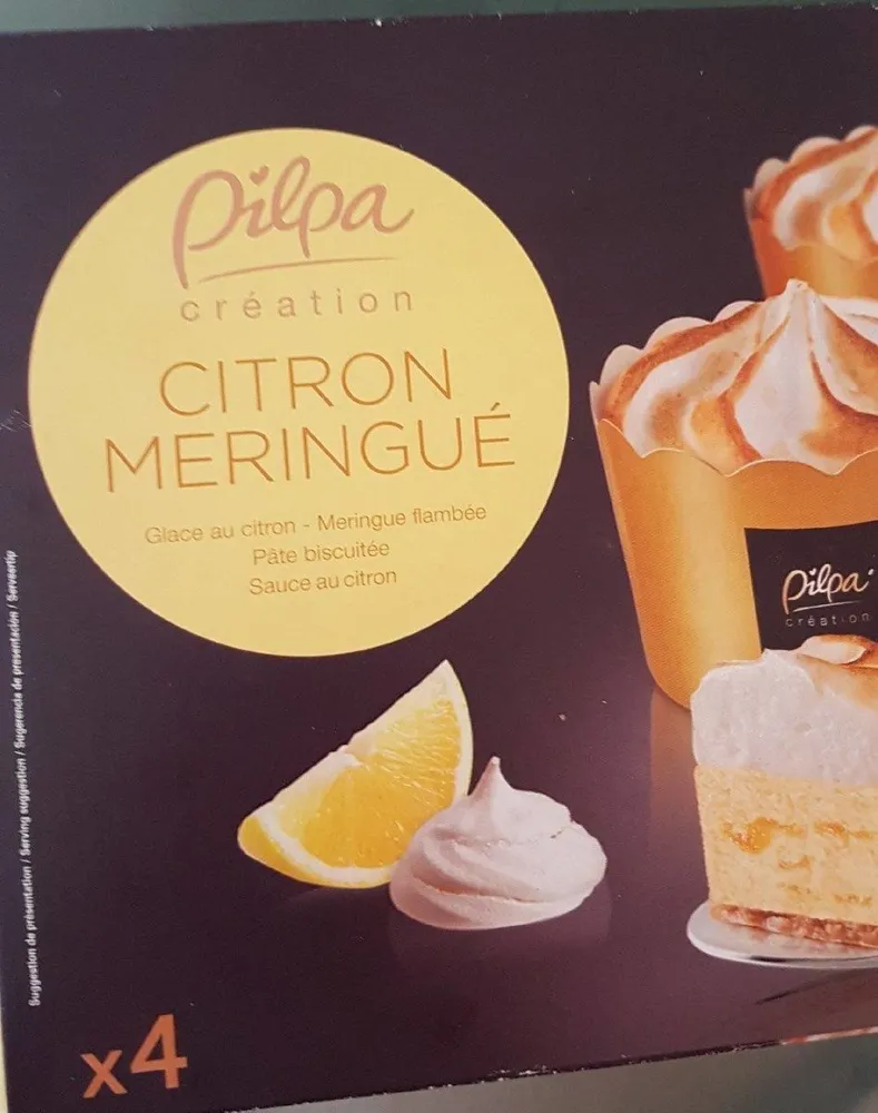 Pilpa Glace au Citron Meringué