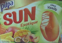 Pilpa glace vanille Sun exotique