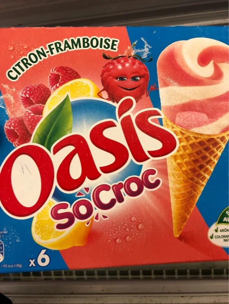 Oasis So Croc Citron Framboise