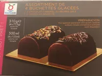 Buchettes glacées caramel et noisette