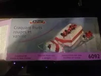 Craquant fruit rouges et vanille