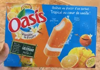 Glaces vanille & fruits