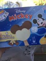 Glaces vanille & chocolat au lait Disney