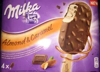 Milka Bâtonnets Amandes & Caramel