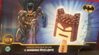 Glace vanille chocolat Batman