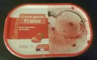 Crème glacée fraise