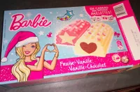 Bûches fraise vanille