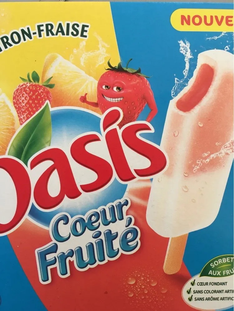 Oasis coeur fruité