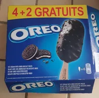 Glace oreo bâtonnet