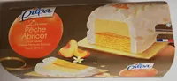 Bûche glacée Pêche Abricot