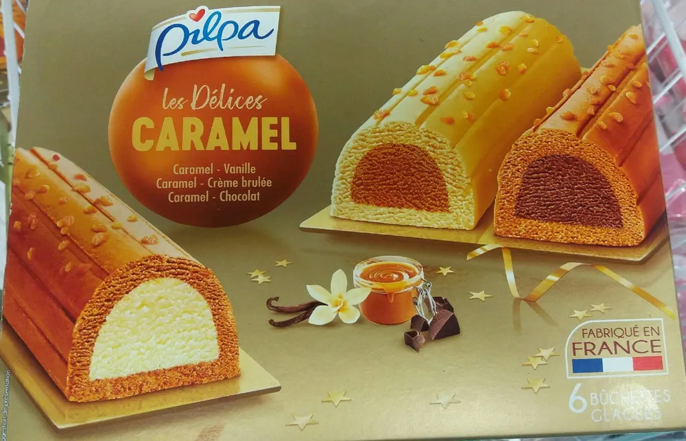 Glace caramel