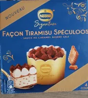 Signature façon tiramisu spéculoos