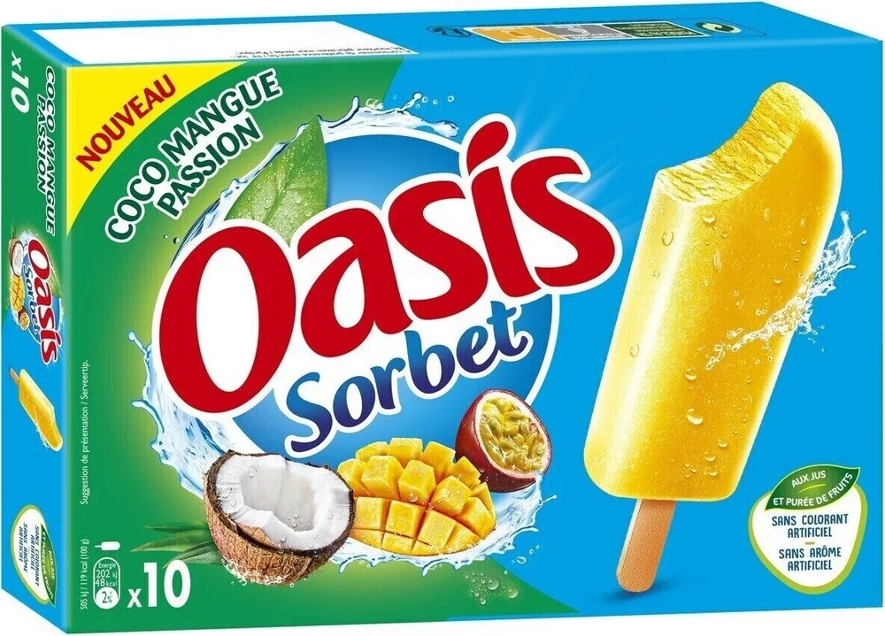 Oasis sorbet