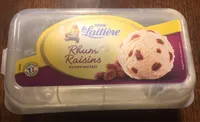 Glace rhum raisins