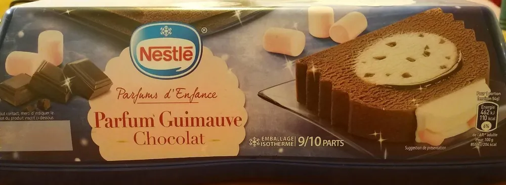 Parfum d'enfance guimauve chocolat