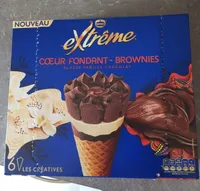 Extrême brownie coeur fondant