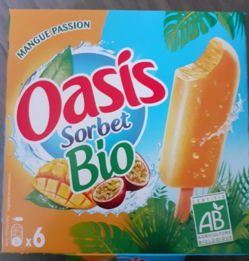 Sorbet mangue passion
